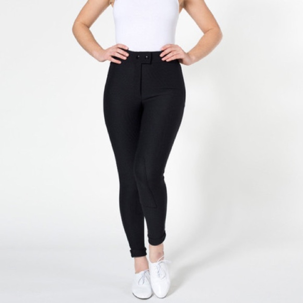 American Apparel black riding pants
